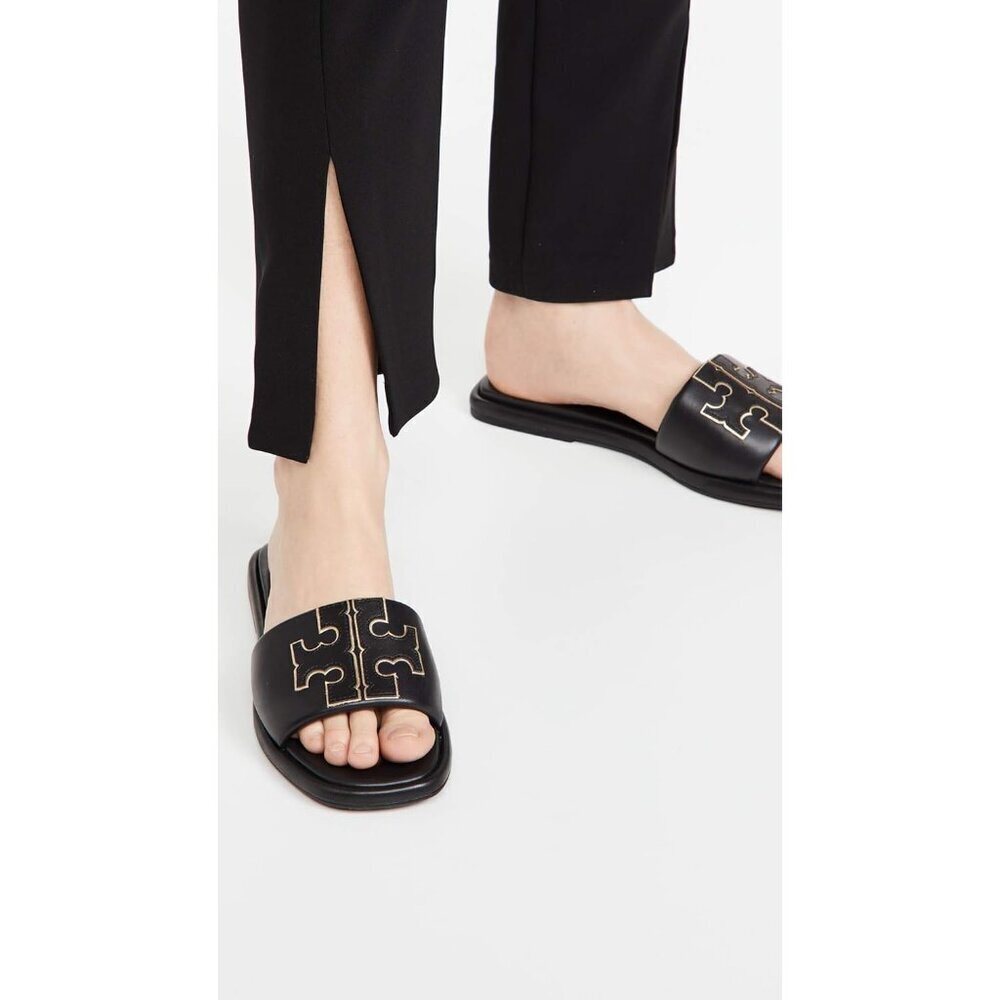 Women's Double T Sport Slides - Picture 3 of 6
